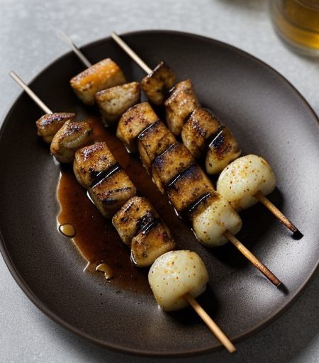Cape May Monkfish Brochettes for 4 recipe image