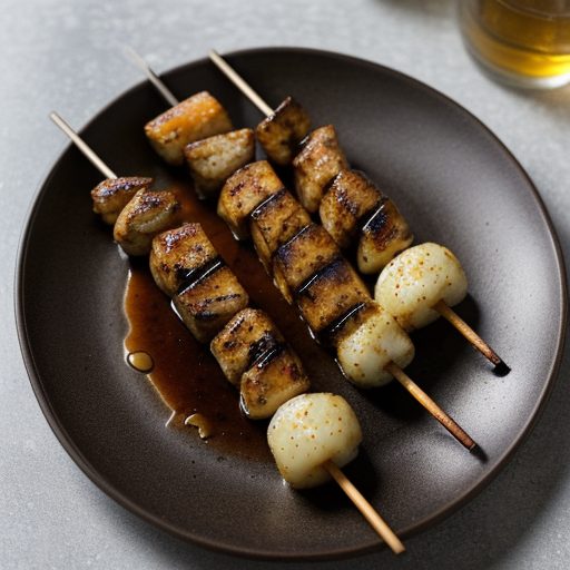 Cape May Monkfish Brochettes for 4 recipe image