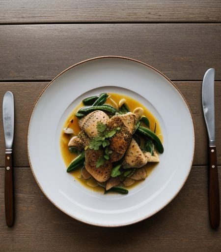 Capelli d'ANGELO With Thai Chicken recipe image