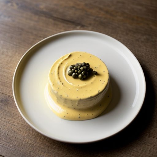 Caper-Saffron Mayonnaise - Bon Appetit recipe image