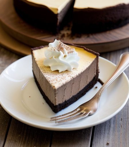 Cappucino Chocolate Cheesecake recipe image