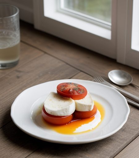 Caprese Con Mozzarella Di Bufala (Mozzarella~ recipe image