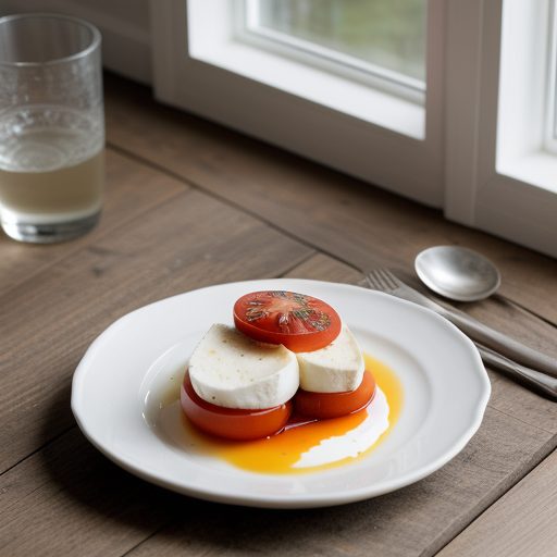 Caprese Con Mozzarella Di Bufala (Mozzarella~ recipe image