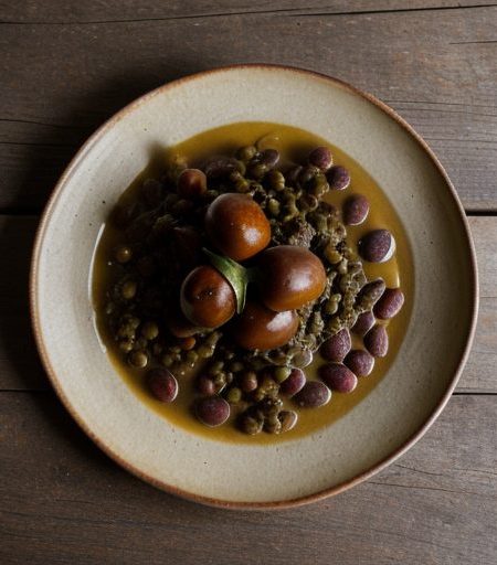 Caracoles Con Frijoles Colorados recipe image