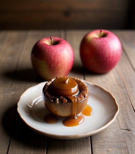 Caramel Baked Apples recipe image