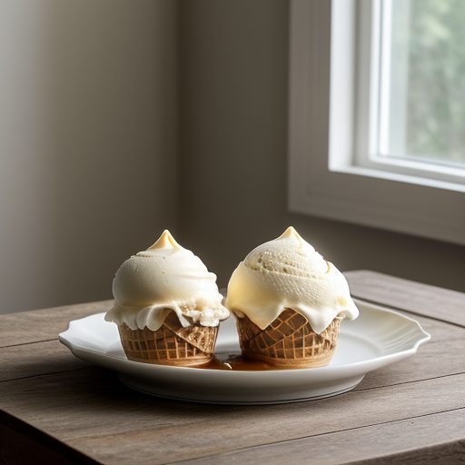 Caramel Cage Covers for Ice Cream (Kh recipe image