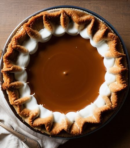 Caramel Candy Pie recipe image