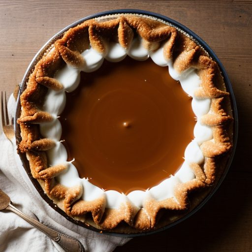 Caramel Candy Pie recipe image
