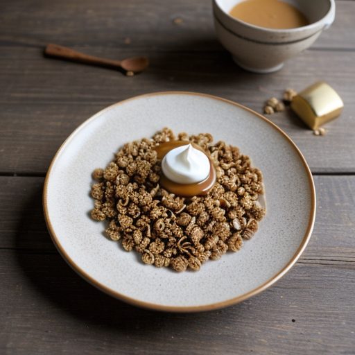Caramel Cereal Mix recipe image