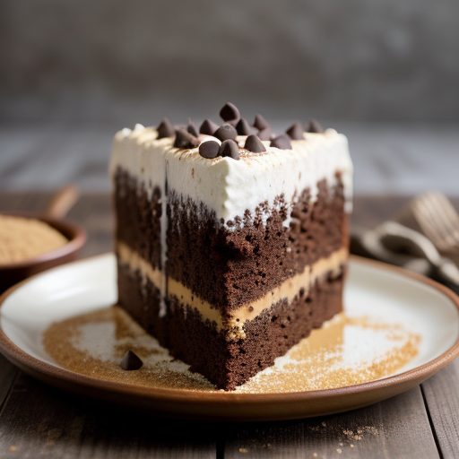 Caramel Chocolate Chip Cake recipe image