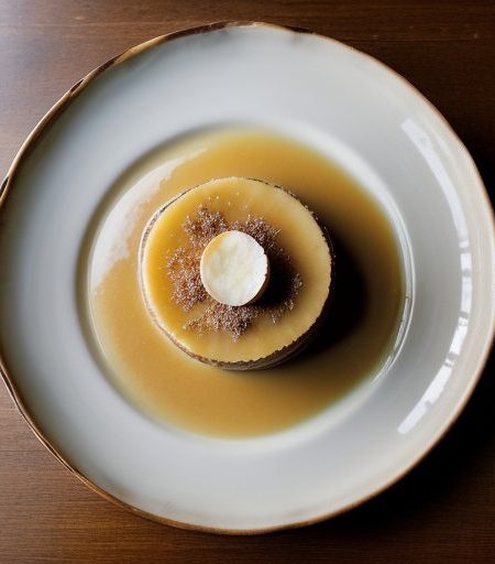 Caramel Coconut Custard With Plantains - Country Living recipe image