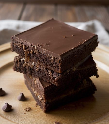 Caramel Filled Chocolate Bars recipe image