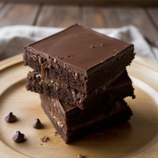 Caramel Filled Chocolate Bars recipe image