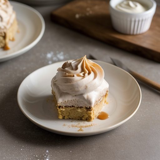 Caramel Fluff Frosting recipe image