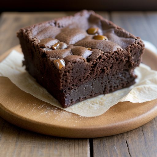 Caramel Fudge Pecan Brownies recipe image