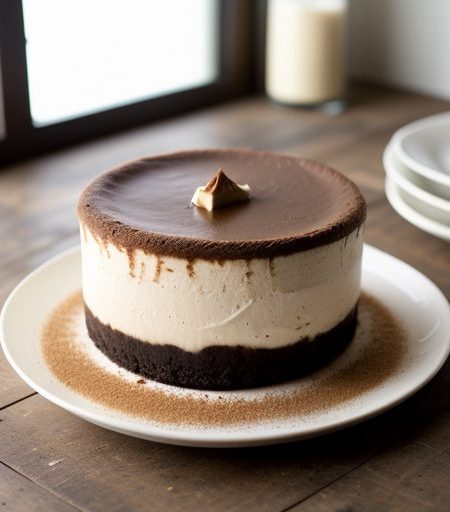 Caramel Mocha Cheesecake recipe image