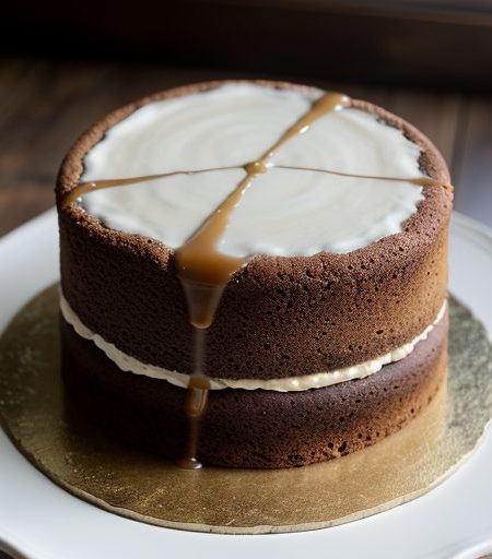 Caramel Nut Cake recipe image