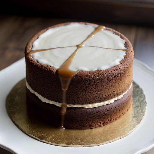 Caramel Nut Cake recipe image