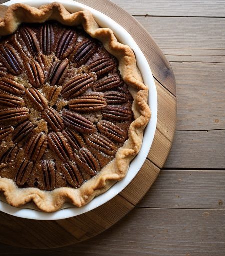 Caramel Pecan Pie recipe image