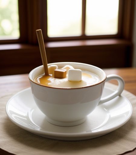 Caramel Rum Fondue recipe image