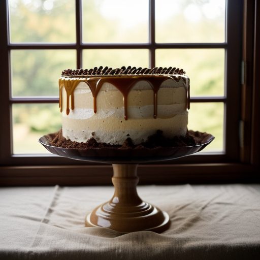 Caramel Surprise Cake recipe image