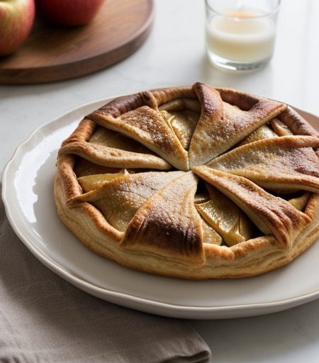 Caramelized Apple Galette - Martha Stewart recipe image