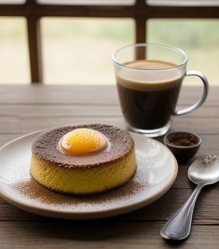 Caramelized Coffee Flan recipe image