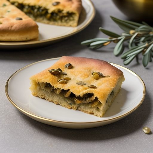 Caramelized Onion Focaccia recipe image