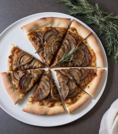 Caramelized Onion Pizza recipe image