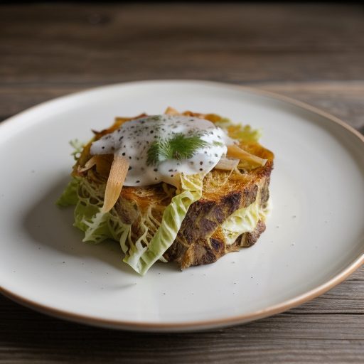 Caraway-Sour Cream Cabbage recipe image