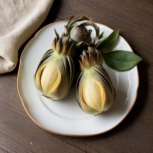 Carciofi Alla Giudia (Artichokes Jewish Style recipe image
