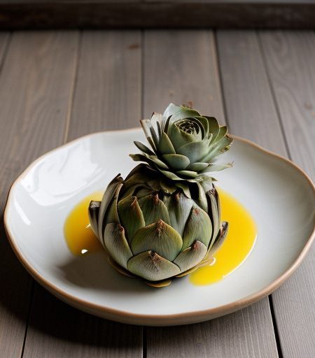 Carciofi Con Guganciale (Artichokes With Bacon recipe image