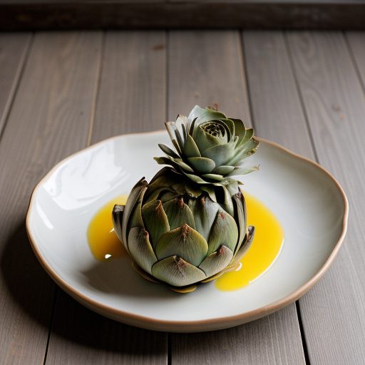 Carciofi Con Guganciale (Artichokes With Bacon recipe image