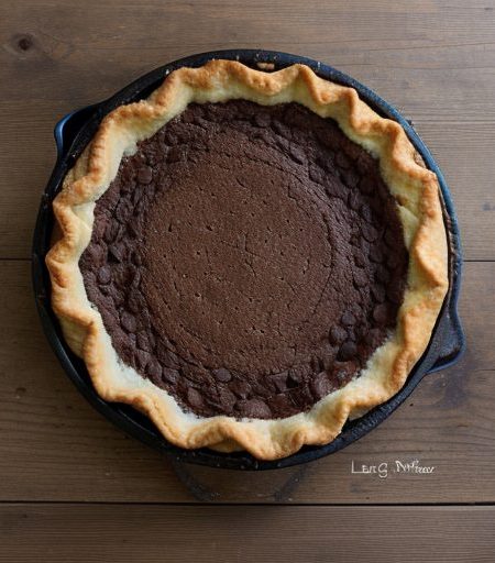 Caribbean Fudge Pie recipe image