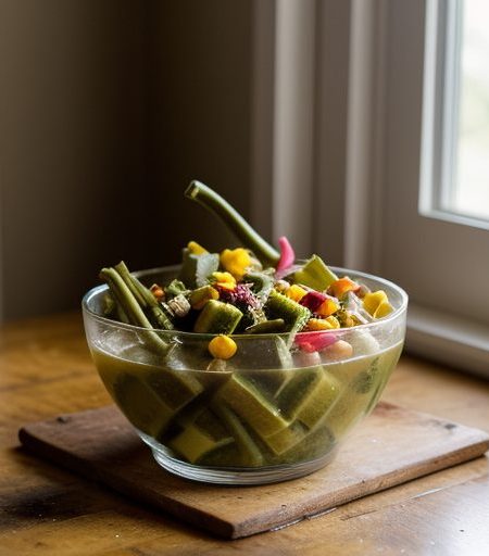Caribbean Okra Salad recipe image
