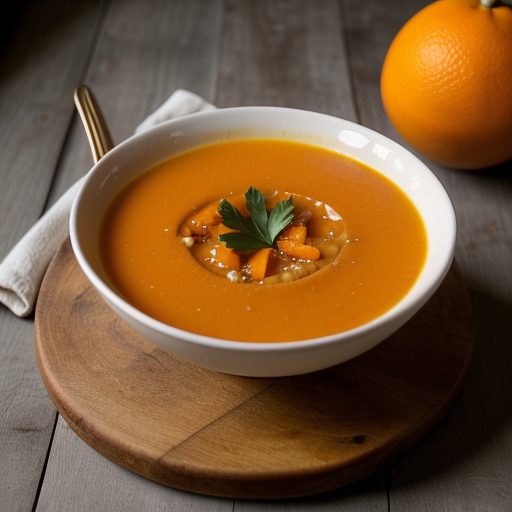 Caribbean Papaya-Orange Soup recipe image