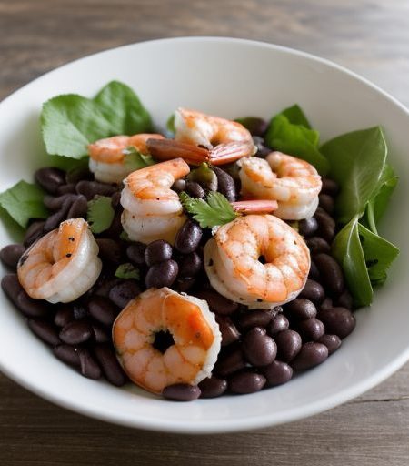 Caribbean Shrimp & Black Bean Salad recipe image