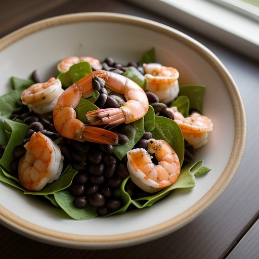 Caribbean Shrimp and Black Bean Salad recipe image