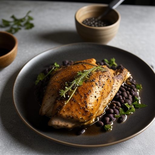 Caribbean-Style Chicken With Black Beans recipe image