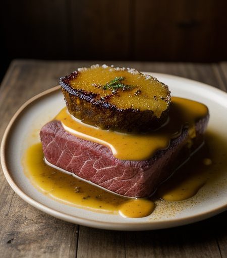 Caribou Steaks With Whisky Sauce recipe image