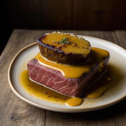 Caribou Steaks With Whisky Sauce recipe image