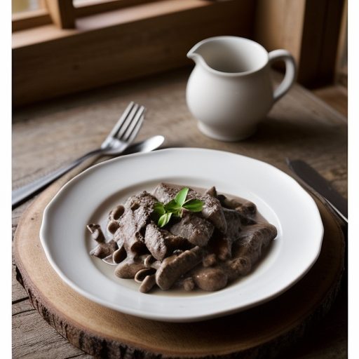 Caribou Stroganoff recipe image