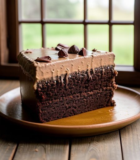 Carmel Fudge Cake recipe image