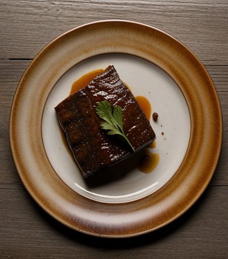 Carmelized Muskrat Onaplank (Muskrat on a Pla recipe image
