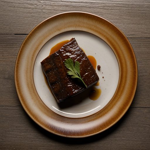 Carmelized Muskrat Onaplank (Muskrat on a Pla recipe image