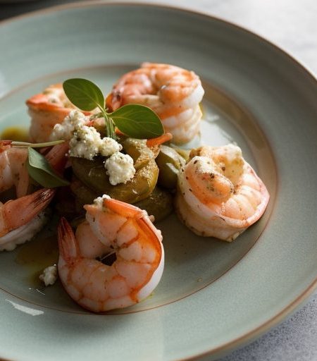 Carmen's Shrimp With Feta recipe image