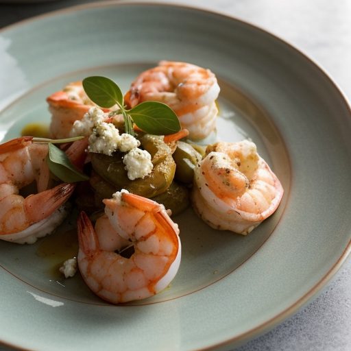 Carmen's Shrimp With Feta recipe image