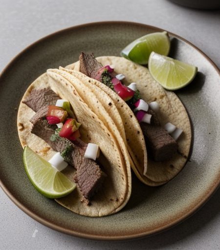 Carne Asada Soft Tacos recipe image