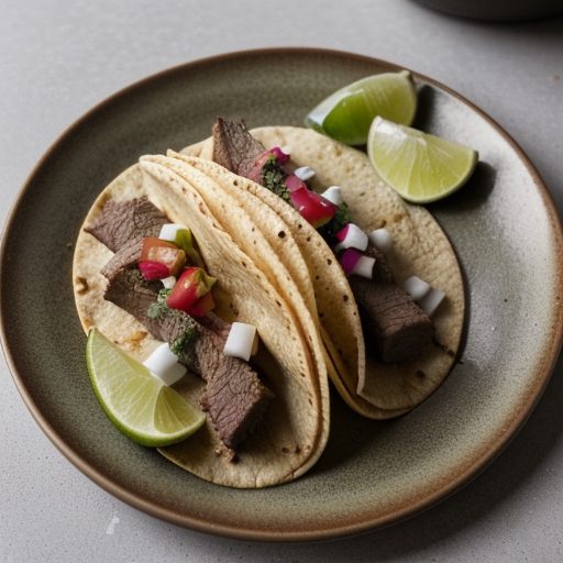 Carne Asada Soft Tacos recipe image