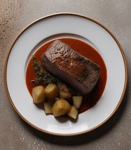 Carne Gisada Con Papas - Meat & Potatoes recipe image